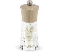 Oléron Moulin à sel humide manuel en bois et acryl couleur naturel 14 cm