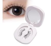 Olerya Cils Magnetique - Sans Colle Irritante, Pose Rapide et Simple, Tenue Longue Durée, Réutilisables, Confortables et Look Naturel (Cils comiques)