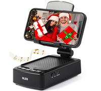 OLES Support de téléphone portable avec Bluetooth pour homme, papa, femme qui ne veut rien, support de tablette réglable avec haut-parleur sans fil, gadgets techniques pour bureau de table, idéal