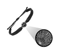 OLETNY Bracelets en corde tressée « I Love You » en 100 langues, cadeaux pour petit ami, petite amie, mon amour, âme sœur, Saint-Valentin, anniversaire, anniversaire de mariage, cadeaux commémoratifs