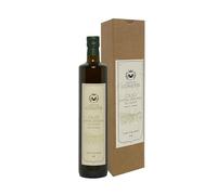 Oleum Comitis - Huile d'Olive Extra Vierge 100% Italienne Extraite à Froid - Coffret Cadeau avec Bouteille de 750 ml