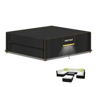 OLEVOLT Housses pour Salon Exterieur Housses Meubles de Jardin Imperméable | Couverture Salon de Jardin Exterieur Housse Table de Jardin Imperméable 420D Oxford Housses Mobilier Extérieur 300x250x100cm