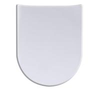 OLFA - Abattants de WC - Abattant Wood Slim soft white Mat - descente assistée - déclipsable