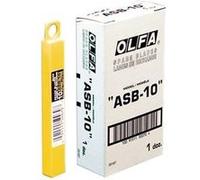 Olfa ASB-10 - Lame de coupe pour massicot (pack de 10) - pour OLFA A Argent G