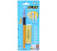 Olfa Cutter OLFA AK-4, Plastique, noir et jaune, 14 x 0,6 x 0,6 cm