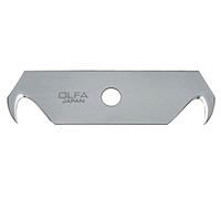 Olfa hob-2 - Pack de 5 lames en forme de crochet de 64 x 17,5 x 0,4 mm, pour cúteres SK-4, SK-5, et SK-9