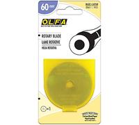 Olfa Lames Rotatives Inoxydable Argent 9455 (Lames de 60 mm 1 x RB60)