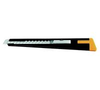 Olfa noir 180 6 morceaux couteau coupeur/tapis en métal de 15 cm; utilise les lames de 9 mm
