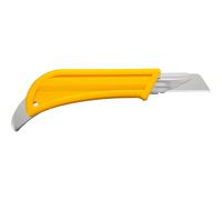 Olfa OL 18 mm Cutter - Couteau à Tepich - Couteau polyvalent - Jaune - Durable
