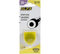 Olfa Recharge de lame rotative (5 par paquet) - 28 mm