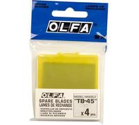 Olfa TB 45 (4 pièces) - Grattoir - Lame utilitaire en plastique
