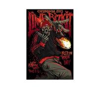 OLFCESPP Poster du groupe de rock Limp Bizkit (17) - Impression sur toile - Décoration murale pour salon, chambre à coucher - 20 x 30 cm