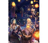 OLFTR Diamond Painting Kits，Cosplay Genshin Impact Diamond Painting Complet，Diamond Art Dessin Animé ，Painting Diamant Pour La Décoration Murale De La Maison 30x40CM