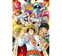 OLFTR Diamond Painting,Peinture Diamant 5D,One Piece Manga Diamond Painting,Kit de Peinture Diamant,Broderie Diamant Kit Complet Décoration Murale d'intérieur 30x40CM