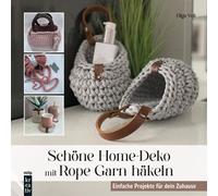 Olga Voll Schöne Home-Deko mit Rope Garn häkeln: Einfache Projekte für d (Relié)