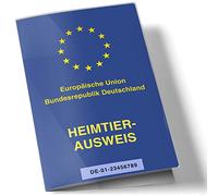 OLGS Étui de protection pour carte d'identité de l'UE,Transparent,Pour carte d'identité d'animaux de compagnie,Voyage avec chat,Passage avec chat,Pour chat,Dimensions : 10.4x16 cm (vierge)