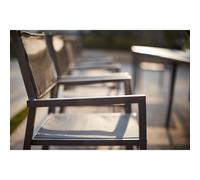 Salon de jardin extensible en alu 6 personnes OLAHO