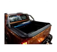 OLHJLMT Couvre-benne électrique à enrouleur avec persiennes, compatible avec les modèles Dodge et Ram 1500 Navara.