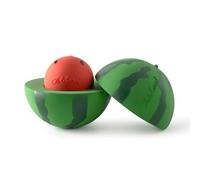 Oli&Carol Jouet applicable et hochet en caoutchouc naturel pastèque Cadeau pour garçons et filles à partir de 1 an