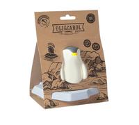 Oli & Carol - Jouet de Bain en Caoutchouc Naturel - Cadeau pour bébé 0 3 6 Mois, 1 an - Pingouin - Ice Protectors