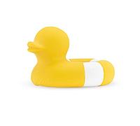 Oli & Carol - Jouet de Bain en Caoutchouc Naturel, Flo The Floatie Jaune, 10 cm