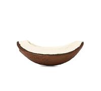 Oli & Carol - Jouet de Dentition et Bain en Caoutchouc Naturel, Coco The Coconut, 9 cm