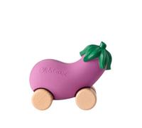 Oli&carol Emma The Eggplant Baby Car Teether Violet Enfants