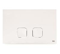 OLI S.r.l. OL0070826 Plaque Plate Dual Blanc Plain