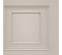 Oliana Papier peint effet bois Crème