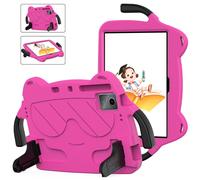Oligcase Pour Samsung Tab A9 A9 Plus 11.0 Pouces 2023 A7 Lite 8.7 Sm-T220 T225 Tgg Kids Tablet Cover Pour A8 10.5 "2021 X200 X205-Tab A 8.0 2019 T290-Rose Rouge