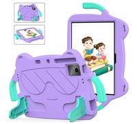 Oligcase Pour Samsung Tab A9 A9 Plus 11.0 Pouces 2023 A7 Lite 8.7 Sm-T220 T225 Tgg Kids Tablet Cover Pour A8 10.5 "2021 X200 X205-A7 10.4 2020 T500-Light Violet