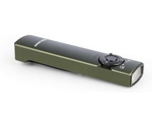 OLIGHT ARKFELD est Une Lampe de Poche EDC Carrée Portable Avec Une Luminosité Maximale de 1000LM MCC Chargeant Avec Un Clip Arrière et Une Portée Maximale de 101 Mètres Blanc Froid Vert Armée