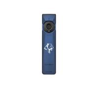 OLIGHT Arkfeld Ultra EDC Lampe Torche Plate 1400 Lumens Lampe de Poche Rechargeable Combinant LED Blanche UV et Faisceau Vert 3 Sources Parfaites pour La Vérification et Le Travail Gris Olive
