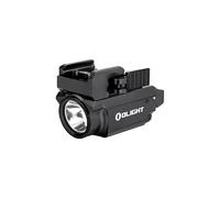 OLIGHT Baldr Mini Lampe Tactique Avec Pointeur Faisceau Vert Réglable Puissant 600 Lumens Rail Réglable Pour Chasse Compatible avec Rail Picatinny et GL Noir