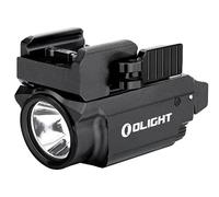 OLIGHT Baldr RL Mini Lampe Tactique Puissante avec Pointeur Rouge Réglable Max 600 Lumens Mini Flashlight pour Chasse Rail Picatinny & GL Noir
