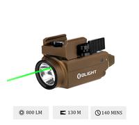 Olight Baldr S | Lampe tactique avec laser vert