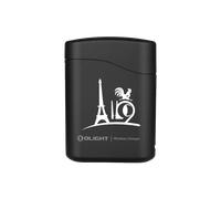 Olight Lampe de poche Baton 4 Premium Edition – 1300 lumens – Étui de chargement sans fil – Noir
