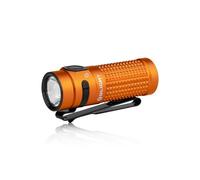 OLIGHT Baton 4 Lampe de Poche LED Rechargeable Haute Puissance 1300 Lumens170m Mini Torche Étanche pour Le Camping Voyage d'Urgence Orange