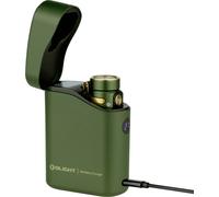 Olight Lampe de poche Baton 4 Premium Edition avec étui de chargement sans fil 1300 lumens OD Green