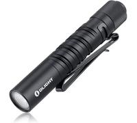 OLIGHT I3T EOS Mini Lampe de Poche à LED 180 Lumens Portée 60 m Étanche IPX8 Pile AAA pour Le Camping, La Chasse, L'outdoor et Les Urgences Noir