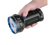 Lampe torche rechargeable Olight Marauder 2 Cool White avec fonction powerbank - 14000 lumens, portée 800 m