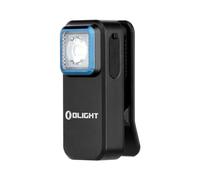 OLIGHT Oclip Lampe torche à angle droit pour vélo, 300 lm, lumière blanche et rouge (noir)