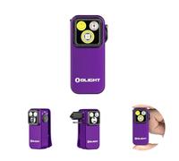 OLIGHT Oclip Pro Lampe de Poche à Clip 3 Sources de Lumière 5 Modes 500LM 120M Performance Max. Mini Lampe Torche Longue Durée 144H EDC Type C Rechargeable Petit Lampe IPX6 pour l'éclairage de Secours
