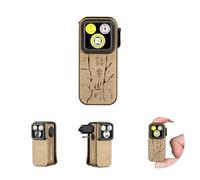 OLIGHT Oclip Pro Lampe de Poche à Clip 3 Sources de Lumière 5 Modes 500LM 120M Performance Max. Mini Lampe Torche Longue Durée 144H EDC Type C Rechargeable Petit Lampe IPX6 pour l'éclairage de Secours