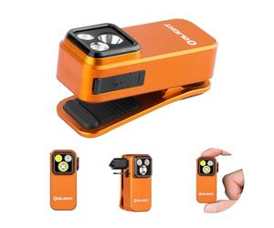 OLIGHT Oclip Pro Lampe de Poche à Clip 3 Sources de Lumière 5 Modes 500LM 120M Performance Max. Mini Lampe Torche Longue Durée 144H EDC Type C Rechargeable Petit Lampe IPX6 pour l'éclairage de Secours