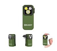 OLIGHT Oclip Pro Lampe de Poche EDC Miniature Rechargeable 500LM 120M | Aimanté, Étanche IPX6, Avec Éclairage Rouge, Flood et Spot, Idéal Pour l'extérieur et les Situations d'urgence