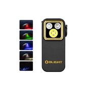 Olight Lampe de poche Oclip Pro S rechargeable 600 lm RVB et UV Black