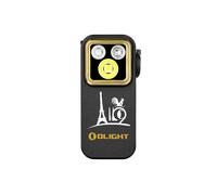 Olight Lampe de poche Oclip Pro S rechargeable 600 lm RVB et UV Black