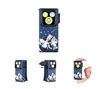 OLIGHT Oclip Ultra Lampe à Pince 3 Lumière UV 800mW Max 530LM 130M EDC Torche Matériau Extrême OAL 144H Type-C Rechargeable IPX6 Activités Plein Air et Détection des Taches Sommet enneigé