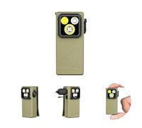 OLIGHT Oclip Ultra Lampe à Pince 3 Lumière UV 800mW Max 530LM 130M EDC Lampe Torche Matériau Extrême OAL 144H Type C Rechargeable IPX6 Convient aux Activités de Plein Air et Détection des Taches